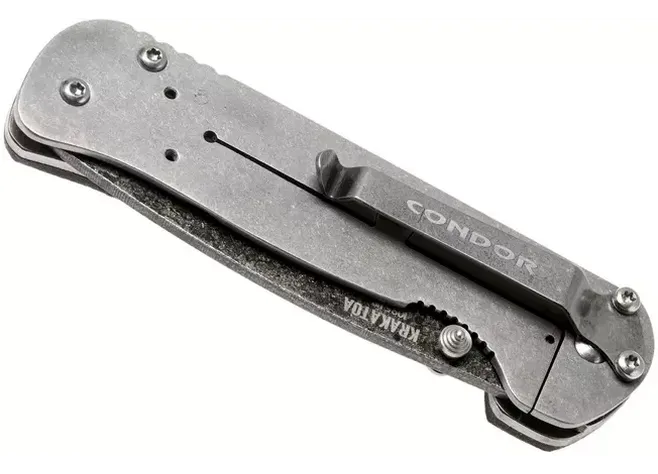 Ніж Condor Tool and Knife Krakatoa 1095HC Canvas micarta Green Фото 3